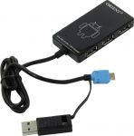 Разветвитель USB 2.0 HUB 3 port Ext ORIENT MI-363 CardReadr совм с планш/смарт-ми с поддержкой OTG